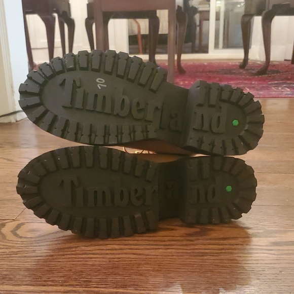 Timberland Tan Combat & Moto Boots with Rugged Design and Thick Rubber Sole - Picture 7 of 7